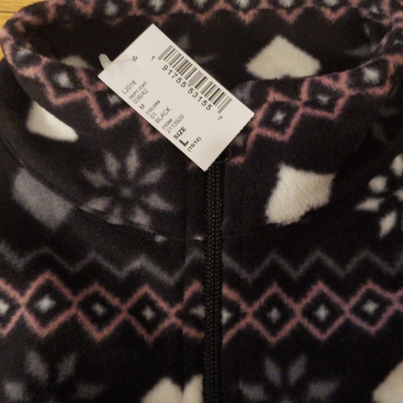 NWT Children's Place Girl's Size Large Fleece Set - Picture 2 of 3